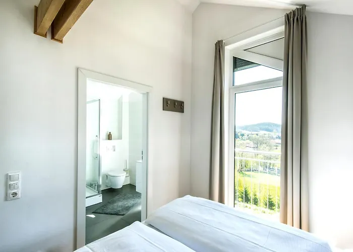 Alojamento de Acomodação e Pequeno-almoço Feriendorf An Der Therme Obernsees