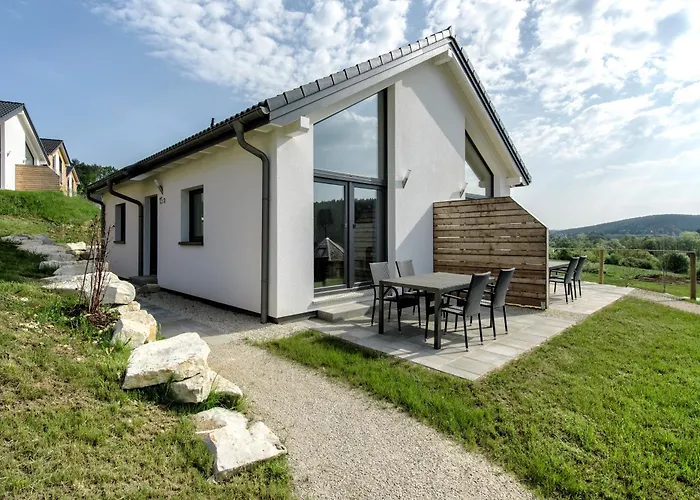 Alojamento de Acomodação e Pequeno-almoço Feriendorf An Der Therme Obernsees *